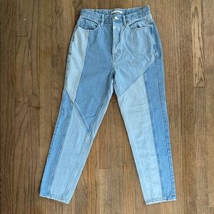 PacSun Two Toned High Rise Skinny Jeans